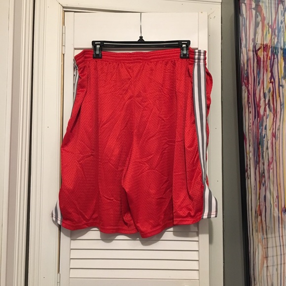 Champion Shorts Mens Red Athletic Shorts Poshmark